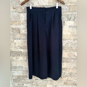 Molly bracken , Elegant Navy Blue Women's pants, size S,